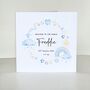 Personalised New Baby Boy Welcome To The World, thumbnail 1 of 3