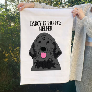 Personalised Dog Tea Towel, 4 of 12