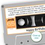 65th Birthday Print Birth Date Songs Gift Year 1961, thumbnail 8 of 12