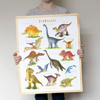 Personalised Dinosaur Print, 2 of 9