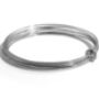 Ripple Multi Silver Bangle With 18ct Gold, thumbnail 10 of 11