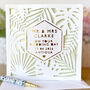 Personalised Destination Wedding Day Card, thumbnail 1 of 2