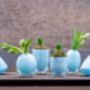 Evita Glass Vase Set Menthol, thumbnail 4 of 5