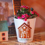 Personalised Gingerbread House Plant Pot / Christmas Home Gift, thumbnail 1 of 3