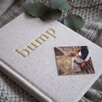 Pregnancy Record Book Bump Diary By Meminio  notonthehighstreet.com