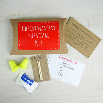 Christmas Day Survival Kit Funny Secret Santa, 3 of 5