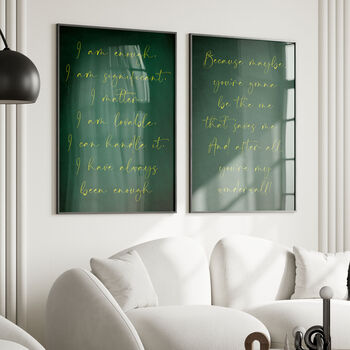 Your Own Custom Quote Wall Art, 5 of 7