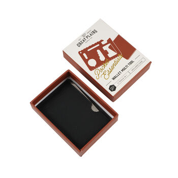Great Plains 11 In One Wallet Multi Tool In Gift Box | Gadget | Fathers Day | Novelty Gift | Practical Tool | Handy Tool, 5 of 6