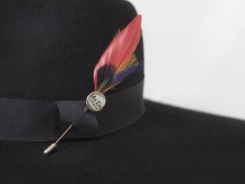 Navy Luxe Floppy Wool Hat, 3 of 5