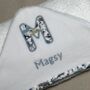 Personalised Liberty Hooded Bath Towel Baby And Child, thumbnail 3 of 9