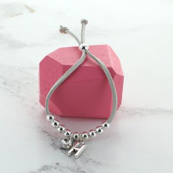 Kids Personalised Birthstone Slider Bracelet, 4 of 12
