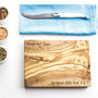 Personalised Olive Wood Chopping Board, thumbnail 5 of 11