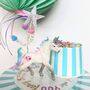 Personalised Party Animal Sea Unicorn Cake Topper, thumbnail 2 of 4