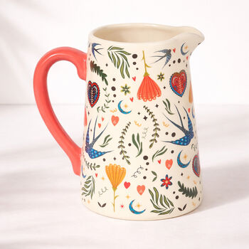 Spring Time Swallow Flower Vase Jug Gift For Mum, 4 of 6