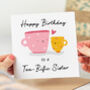 'Tea Rific Sister' Birthday Card, thumbnail 1 of 2