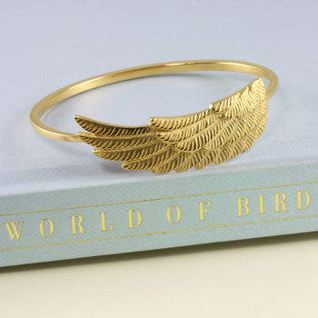 Personalised Wing Bangle, 2 of 12