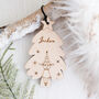 Personalised Elf And Christmas Tree Decoration, thumbnail 1 of 2