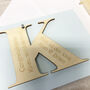 Personalised Initial Letter Congratulations Card, thumbnail 10 of 12
