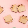 Wooden Present Table Confetti, thumbnail 2 of 2