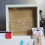 Personalised Ticket Collection Box, thumbnail 9 of 9