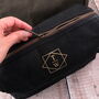 Personalised Waxed Canvas Wash Bag For Men, thumbnail 1 of 5