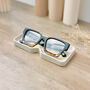 Grey Glasses Holder, Eye Glass Tray And Eyewear Case, thumbnail 3 of 9