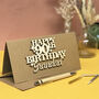 Personalised 90th Birthday Card Keepsake, thumbnail 1 of 10