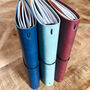 Vegan Leather Journal Cover – Customisable A5 Folio Planner System, thumbnail 2 of 12