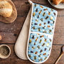 Bumble Bee Print Oven Gloves, thumbnail 1 of 5