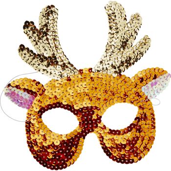 Sequin Party Masks For Children, 8 of 8