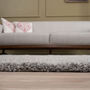 The Rugs Plain Grey Shaggy Rug, thumbnail 2 of 12