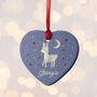 Personalised Heart Christmas Tree Decoration, thumbnail 3 of 12