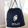 Personalised Rugby Child's Pe Bag, thumbnail 4 of 5