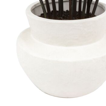 Faux Eucalyptus In Ceramic Pot Ivory, 2 of 6