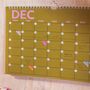 A4 Undated Monthly Calendar | Colourburst, thumbnail 4 of 6