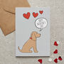 Cocker Spaniel Valentine's Day Card, thumbnail 4 of 5