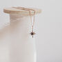 Solid Gold North Star Necklace, thumbnail 4 of 9
