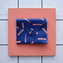 Dash Hand Painted Leather Card Pouch, thumbnail 5 of 10