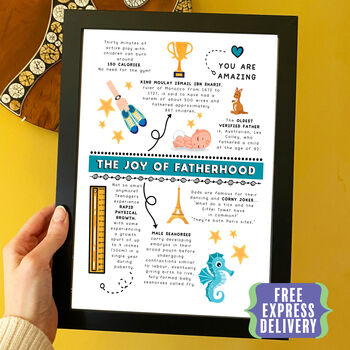 Personalised Dad Print Gift, 2 of 4