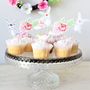 Pack Of 12 Bunny Floral Cupcake Toppers, thumbnail 1 of 7