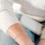 Through Thick And Thin Silver Plated Friendship Bracelet, thumbnail 5 of 9