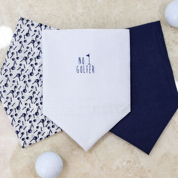 Golf Hobby Handkerchiefs, 3 of 4