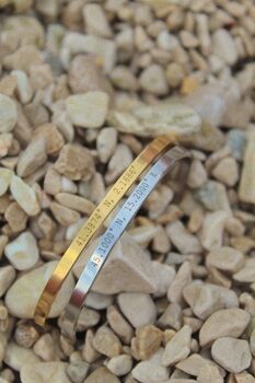 Personalised Custom Cuff Bracelet, 3 of 4