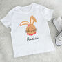 Personalised Easter Bunny T Shirt, thumbnail 7 of 8