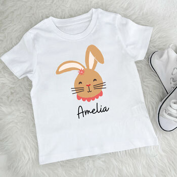 Personalised Easter Bunny T Shirt, 7 of 8