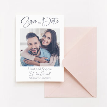 Personalised Photo Save The Date Cards, 2 of 7