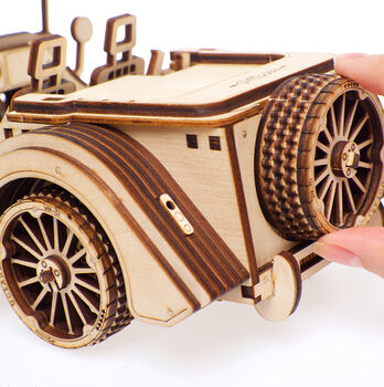 Roadster Build Your Own Moving Car By Ugears, 8 of 12