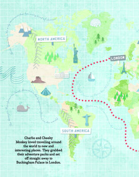 Personalised Party Time In London Story Book, 2 of 9