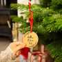 Personalised Engagement Christmas Decoration, thumbnail 3 of 6