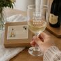 Personalised End Of Term Gift Teacher Wine Glass, thumbnail 1 of 12